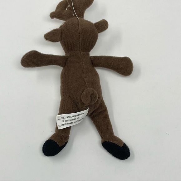 Rudolph the Red-Nosed Reindeer Plush Ornament - Picture 3 of 7